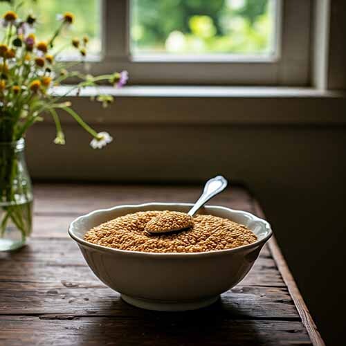  کنجد قهوه ای راز پارسی 