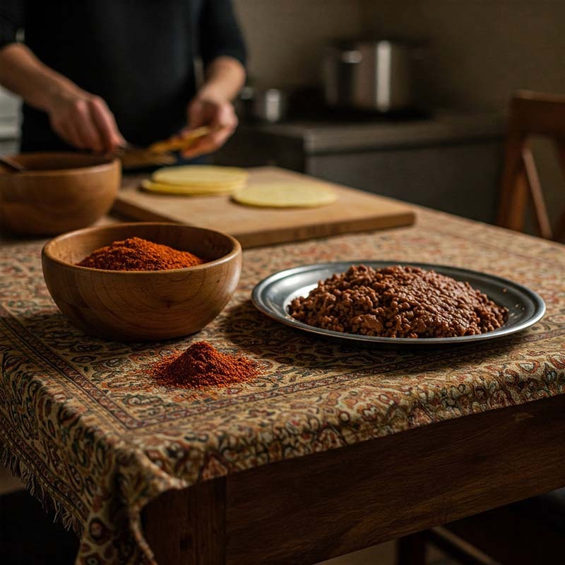  ادویه تاکو راز پارسی 