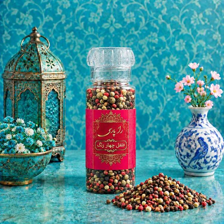 فلفل چهار رنگ راز پارسی