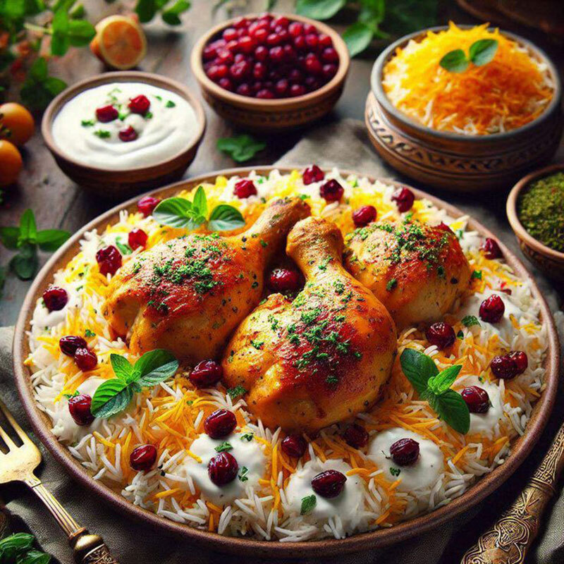  ادویه مرغ راز پارسی 