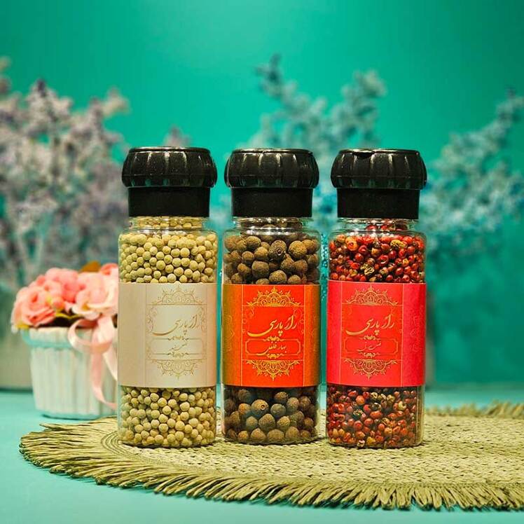 پک فلفل رنگی راز پارسی