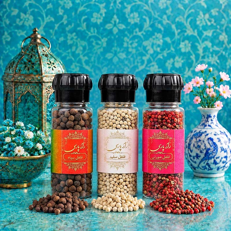  پک فلفل رنگی راز پارسی 